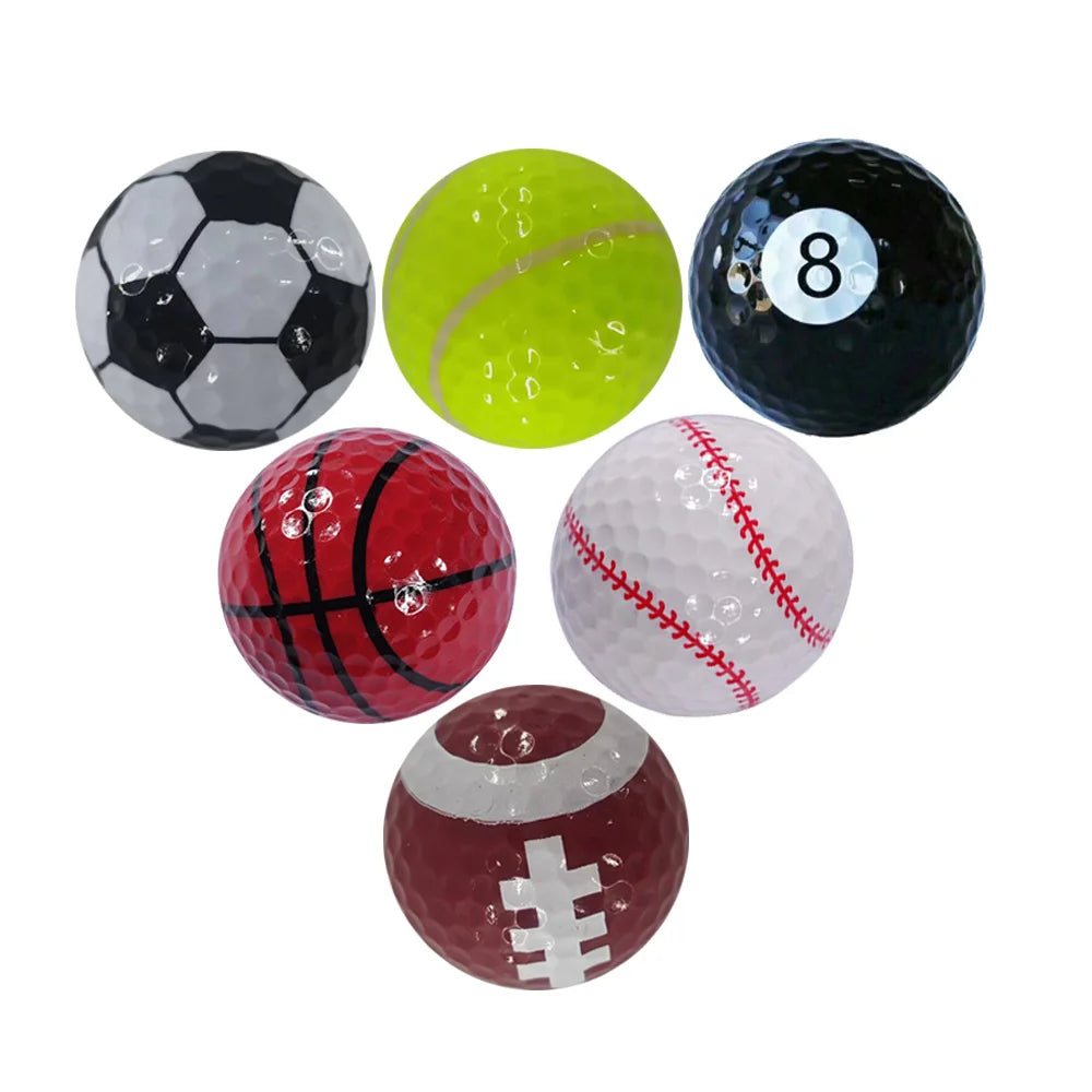 Novelty Sports Printing Golf Ball Surlyn Golf Ball Gift Golf Ball Souvenir
