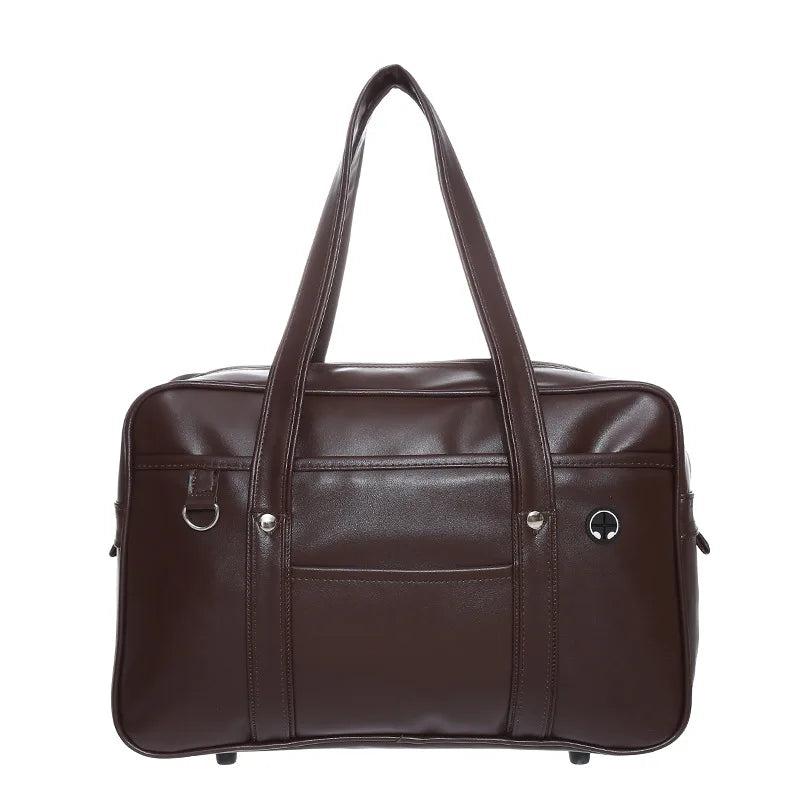 Factory Stock Students Tote PU Briefcase Soft Bag Custom Durable Waterproof Fashionable Business&Leisure Unisex Multi-color