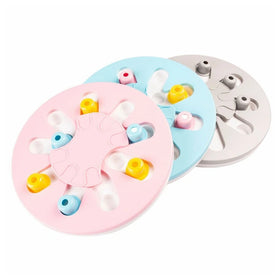 Advanced Dog Bite Resistant Puzzle Toys Increase IQ Interactive Slow Dispensing Feeding Pet Dog Puppy Training Games Feeder