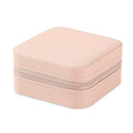 2023 Hot Sale Women Girls Earrings Ear Stud Box Organizer Portable Jewelry Storage Case PU Leather Small Travel Jewelry Boxes