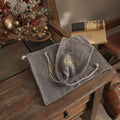 Custom Cotton Drawstring Dust Bag for Women Purse Gauze Pouch with Cotton String Cord