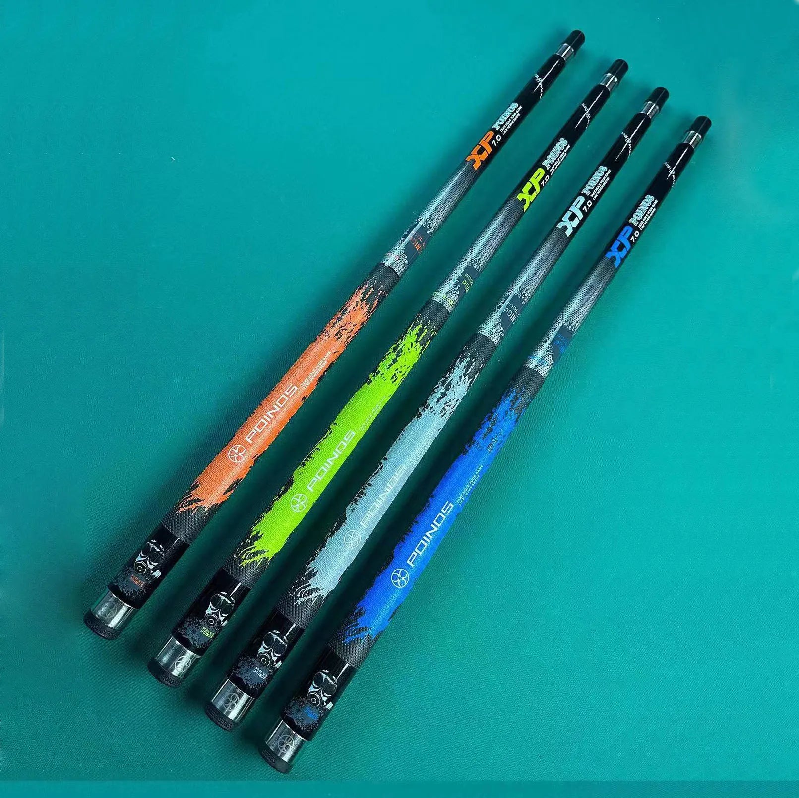 Xikuno New Design Unilock Poinos 58 Inch Billiard Carbon Pool Cue with 11.5mm/13mm Tip