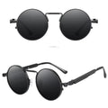 YWLE8478 Unisex Retro Metal Round Women Punk Sun Shades Vintage Steampunk Men Sunglasses MegaBDM