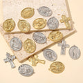 2026 New Charms for Jewelry Making Faith Cross Waterproof Stainless Steel Necklace Jewelry Accessories