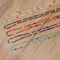 Go2BoHo Handmade Multicolor Miyuki Seed Beaded Sunglasses Chains Daisy Flower Eyewear Accessories for Women Fashion Jewelry