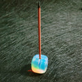 DIY Factory Supplying Opalite Crystal Cube Shape Incense Stick Holder Wholesale