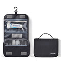 Women/Men's Eco-Friendly  Nylon Makeup Artist Bag Black Checker Organizer Hanging for Toiletry Cosmetics Storage