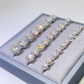 Hot Selling Wholesale Classic Design 4 Prongs Basket Screw Back 1 Carat 2 Carat 925 Sterling Silver Moissanite Stud Earrings