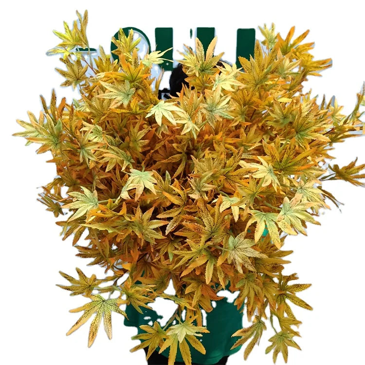 New Style N-0290 UV Proof Real Touch Green Leaf Branches Artificial Tree Branch for Outdoor Decoration