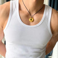 Men's Classic Lightweight Ribbed Tank Ribbed A-Shirt Performance Sleeveless Casual Classic T Shirts