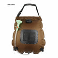 IRONDONKEY 20L Bath Products Supply Solar Shower Bag Hot Water Pump Pressure Camp Shower Camping & Hiking Accessories