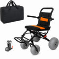Foldable Manual Beach Wheelchair Portable Beach Wheelchair with Pull bar