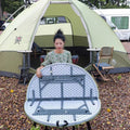 4ft 5ft Modern Plastic Folding Outdoor Dining Table for Event Camping Restaurant Home & Commercial Use-Durable & Waterproof