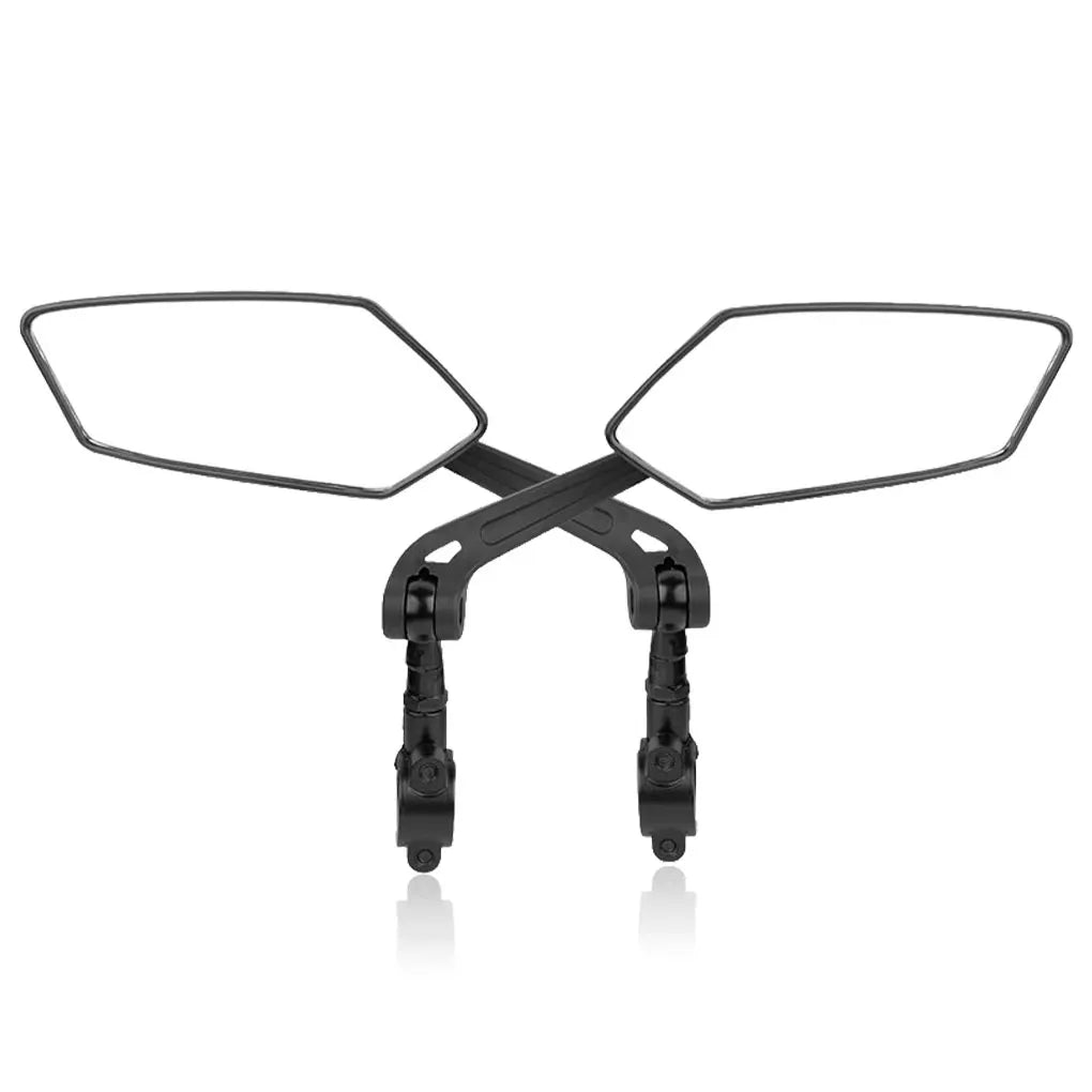 MTB & Road Bicycle 360 Angle Adjustable Rearview Mirror Electric Bike Handlebar Accessory for Cruisers & BMX Cycling