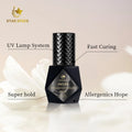 Star Speed  Wholesale Microwave UV LED Eyelash Extension Glue with Private Label UV  LED Lash Glue  LED Uv Glue