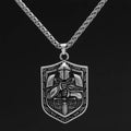 Religious Viking Crusader Pendant Templar Knight Necklace