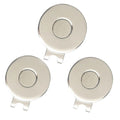 25mm Blank Magnetic Golf Cat Clip Zinc Alloy Golf Accessory for Hats & Gloves Golf Court Use Magnet Clip