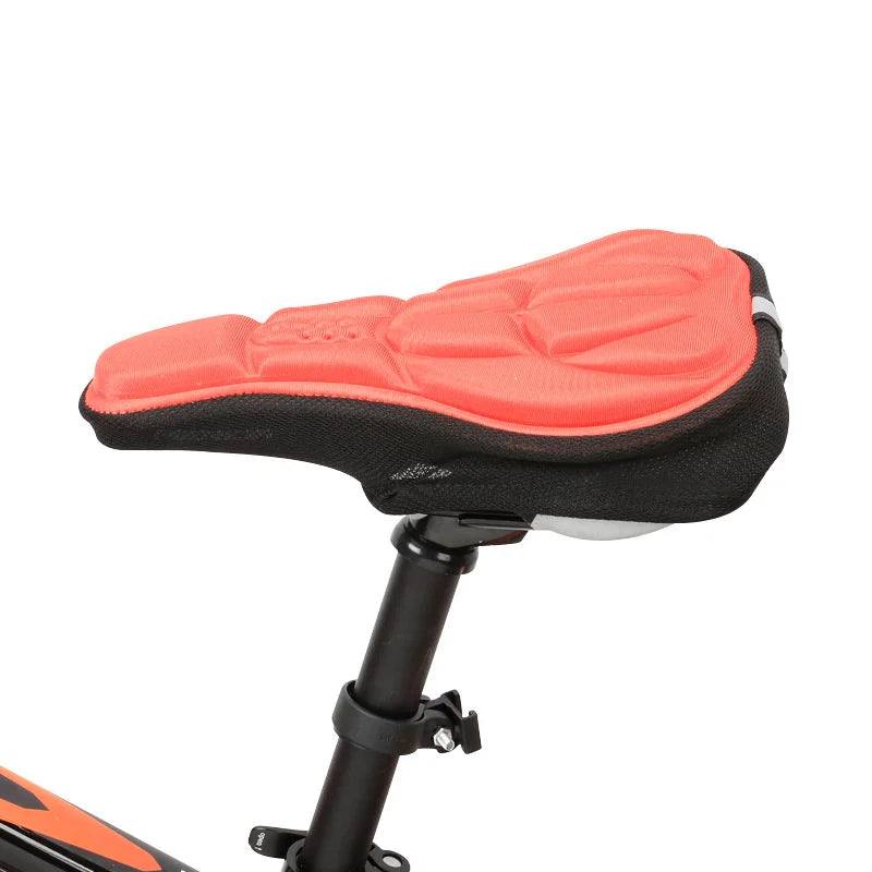 Bicycle Seat Soft Silicone 3D  Saddle Sponge Cycling Parts Accessories MTB Road Bike Saddle Seat Cover