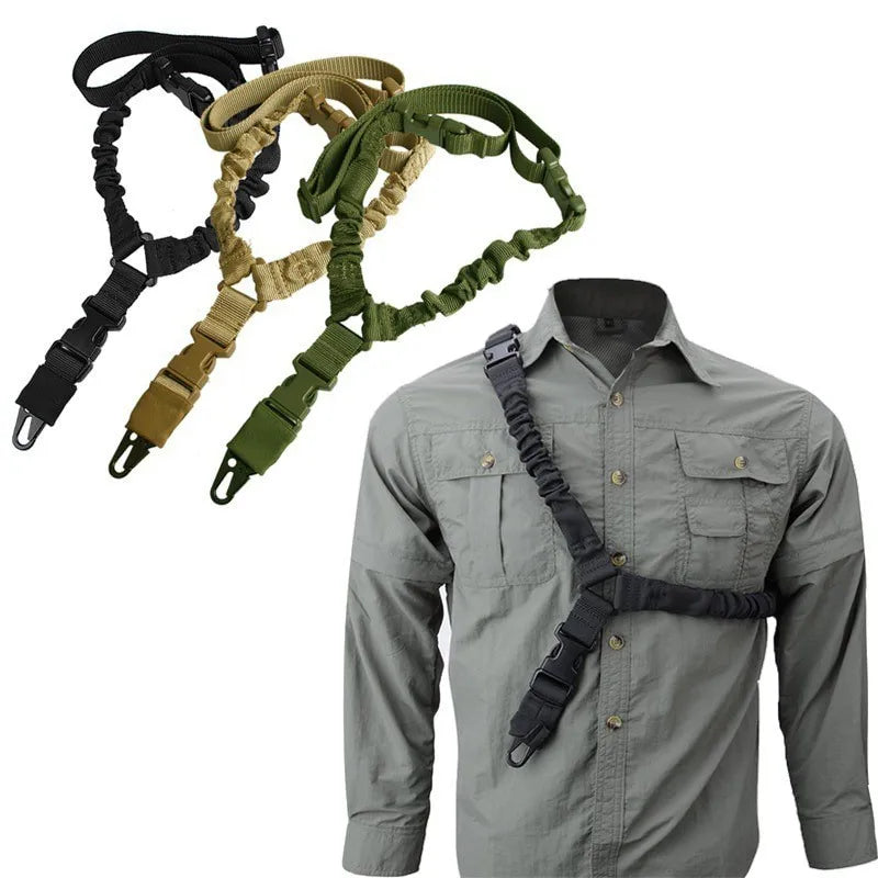 Outdoor Sports Accessories Single-Point Tactical Nylon Gun Rope Outdoor Water Bullet Mission Cross Backpack for Security