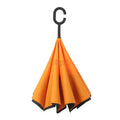 High Quality Adult Straight Umbrella with Minimalist Design Polyester Material C-shaped Handle