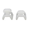 8 Slot Cable Tie Mounting Block for 30/40 Aluminum Extrusion Industrial Fasteners