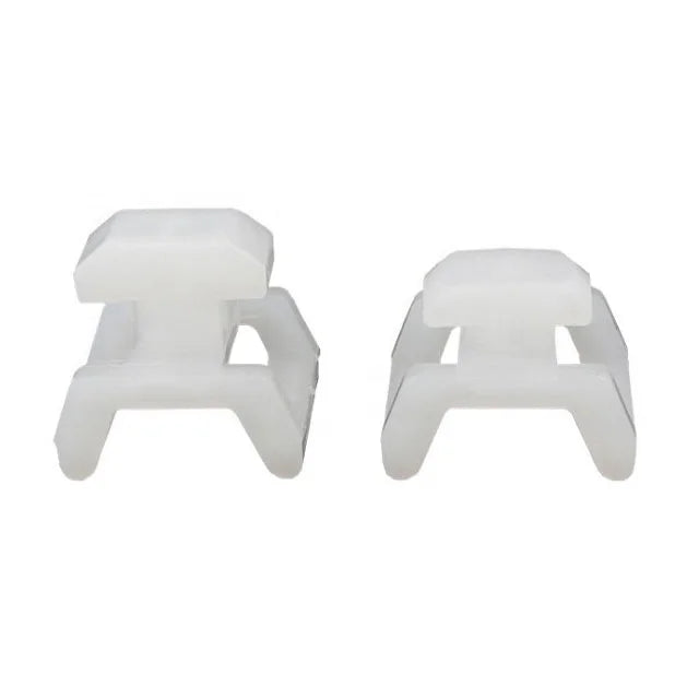 8 Slot Cable Tie Mounting Block for 30/40 Aluminum Extrusion Industrial Fasteners
