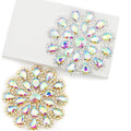 Flatback Crystal Iridescent Patch Sew-On Hotfix Embellishments Loose Rhinestones for Dress Hotfix Crystal Iridescent Patch Dress