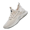 Men's Solid Colour Fashion Pointed Toe Trainers Anti-Slip Lightweight Running Walking Shoes Outdoor Breathable Chunky Shoe