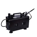 AS18TA Dual Action Portable Airbrush Compressor for Use with Two Airbrushes