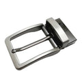 35mm Blank Metal Reversible Pin Belt Buckle in Stock Zinc Alloy for Men Leather Belts Hardware Replacement