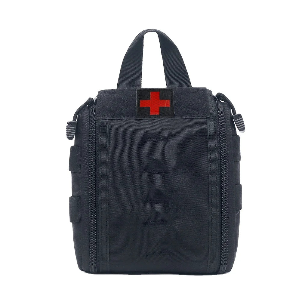 Hiking Camping Travel Nylon Tactical Waist Bag Molle Pouch with Zipper for Personal Defense Equipment
