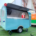 Mobile Trailers Kitchen Small Food Trailer for Sale for Hamburger Sushi Kebab Breakfast OEM Portable Food Carts