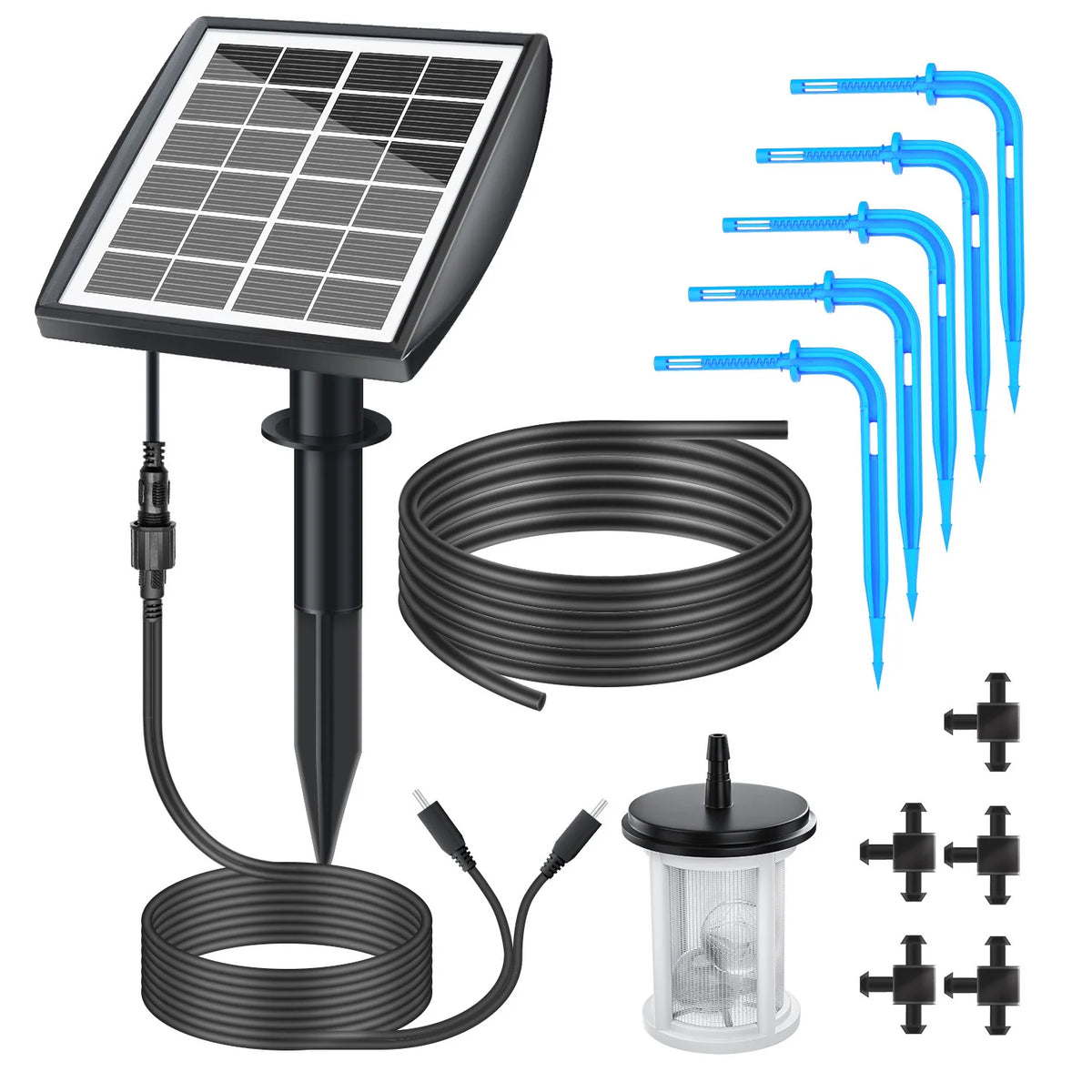 Hot New Product 2024 Automatic Drip Irrigation Kit Drip Irrigation Complete Kit in Garden Solar Watering System
