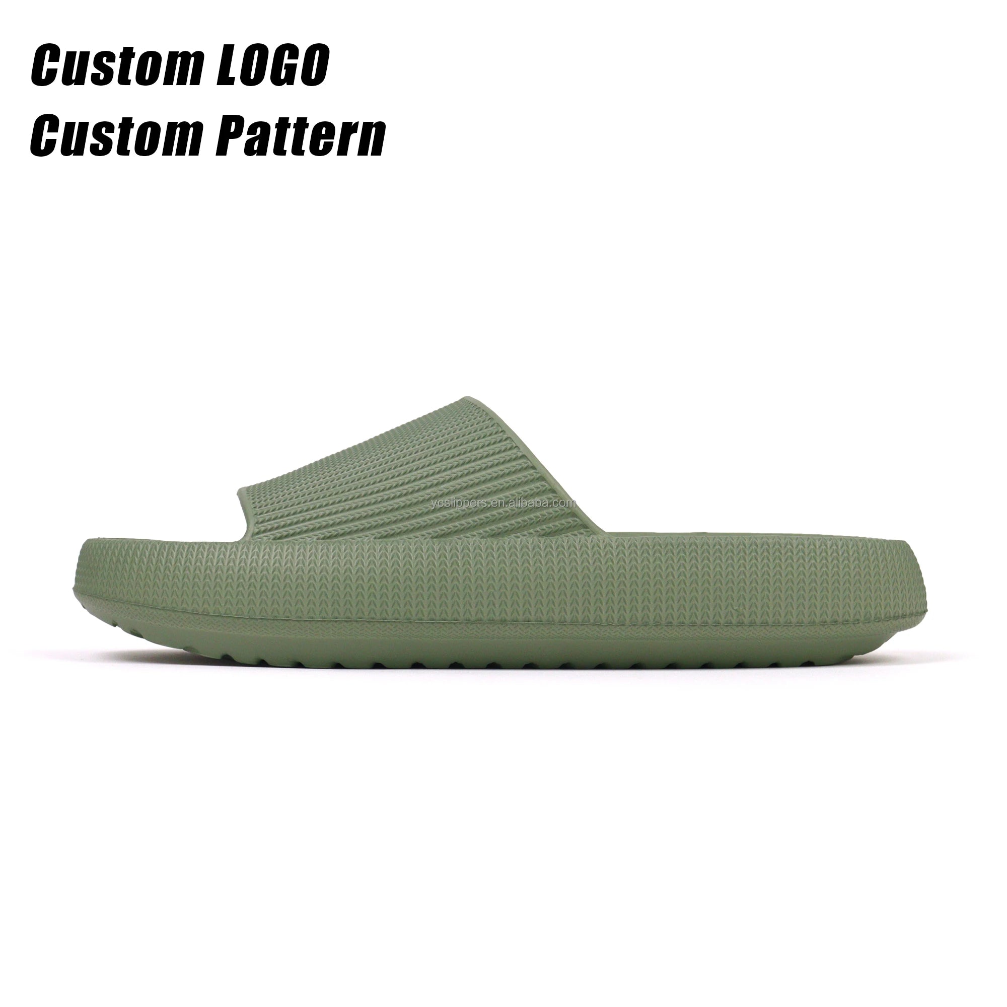 BreezeStep Ladies Sandals and Slippers Open Toe Casual Pillow Slides Cloud Design Anti-Slip Features Spring Autumn Seasons