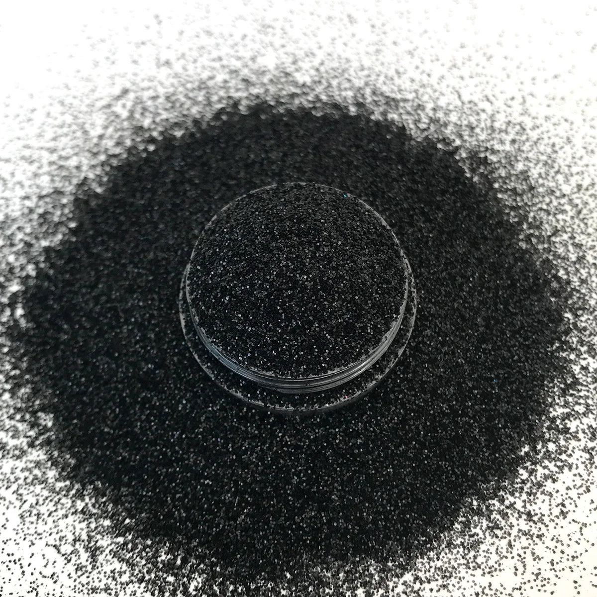 Black Chunky Cosmetic Biodegradable Non-toxic Multi Color Glitter PET Material KC Brand Multi Shape