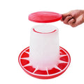 3KG Manual Chicken Water Drinker Poultry Drinkers and Feeder for Broilers Chicken Farm