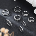 Titanium Piercing Jewelry 2 Line Cz Stone Prong Set Nose Piercing Hinged Astm F136 Piercing Segment Ring for Women
