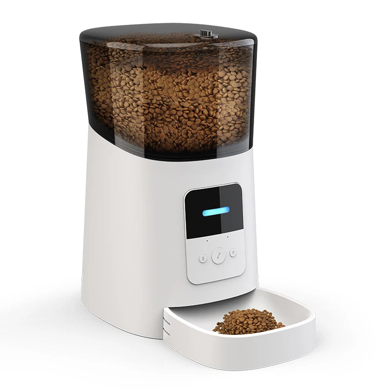 Dog Pet Feeder Camera Wifi Mobile Phone App Remote Control Microchip Automatic Pets Feeder