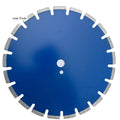 14 Inch Industrial Circular Diamond Saw Blade High Frequency Welded Ti-coated High Efficiency for Reinforced Concrete Steel Bars