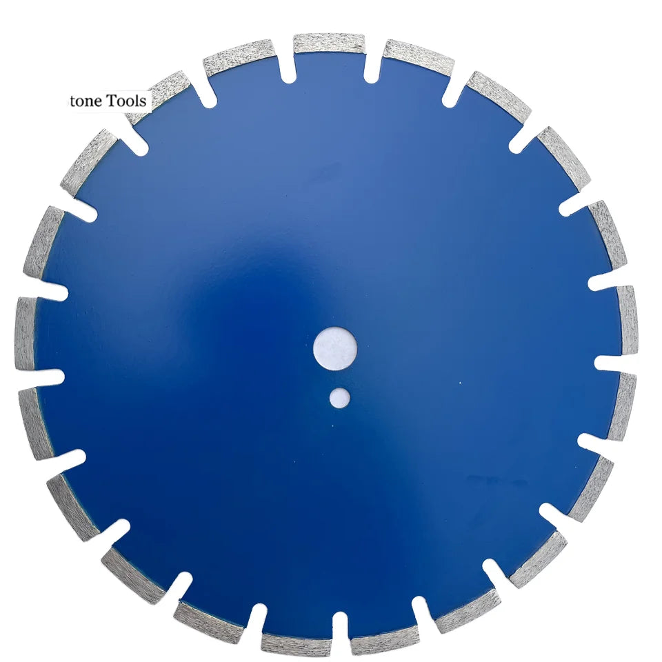 14 Inch Industrial Circular Diamond Saw Blade High Frequency Welded Ti-coated High Efficiency for Reinforced Concrete Steel Bars