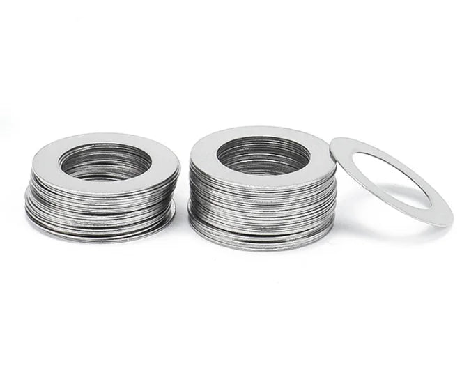 0.1/0.2/0.3/0.5/1mm Stainless Steel Supporting Shim Rings ultra Thin Flat Washers