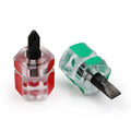 Mini Portable Radish Screw Driver Transparent Hand Repair Hand Tools Precision Car Repair Anti Slip Phillip Screwdriver Bits