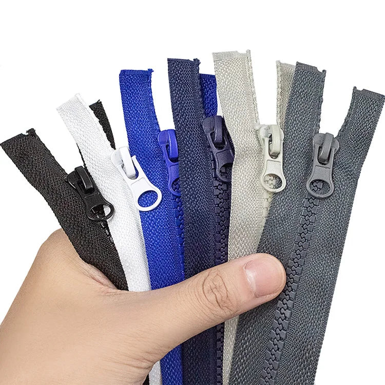 G&F School Uniform Work Clothes Zipper Jacket Coat Special Zipper Size 5# Resin Plastic Separator Two-way Down Jacket Zipper