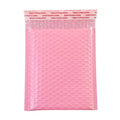 Customized Pink Poly Bubble Mailer Protective Envelope Bag with Personalized Logo for Couriers Express and Shoe Packaging