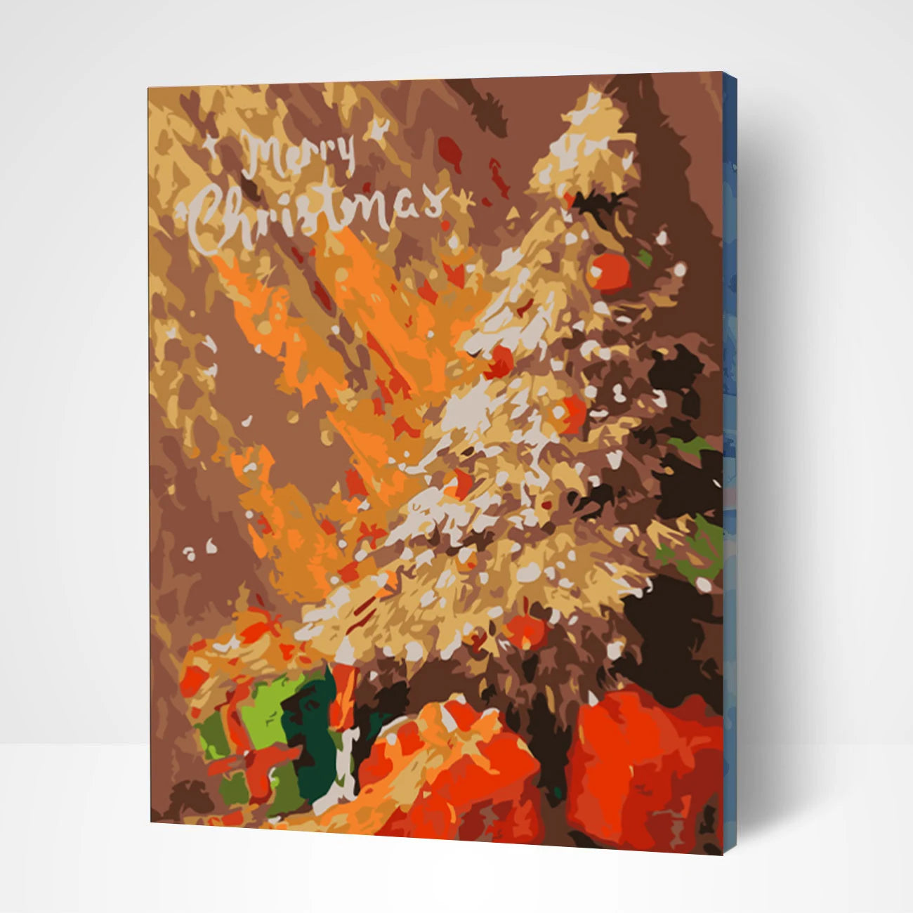 Custom Christmas DIY Painting by Numbers Acrylic Paint by Numbers HandPainted Oil Painting on Canvas for Home Decor Wall Art