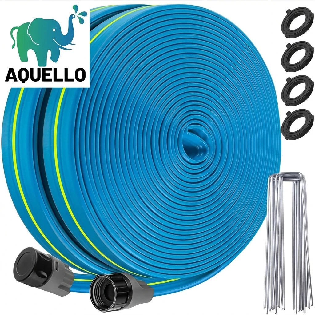 OEM Sprinkler Soaker Hose 50 ft 100ft Heavy Duty Sprinkler Watering Hose for Garden Lawn Irrigation Pipes System