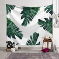 Mandala Tropical Leaves Psychedelic Tapestry Wall Hanging Cactus Decoracion Beach Towel Mat Travel Blanket Wall Cloth Carpets