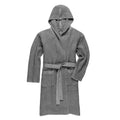Unisex Luxury Waffle Bathrobe 100% Cotton Quick Dry Breathable V-neck Hooded Hotel Spa Modern Elegant Plus Size Customizable All