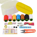 Wholesale Portable Plastic Sewing Box Needle Thread Kit Sewing Needlework Travel Home Sewing Kit