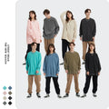 Washed Teal 380gsm 100% Cotton Custom Logo Tie Dye Hooded Sweater Vintage Washed Thick Blank Oversized Hoodie